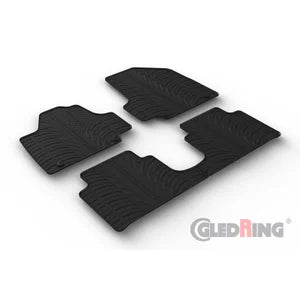 Tapetes de Borracha Hyundai Ioniq 5 (NE) 2020-2024 (T profile 4 Tapetes + Clips de encaixe)