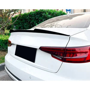 Spoiler Aileron Traseiro para Audi A4 (B9) Sedan 2015-2024 (ABS Glossy Black)