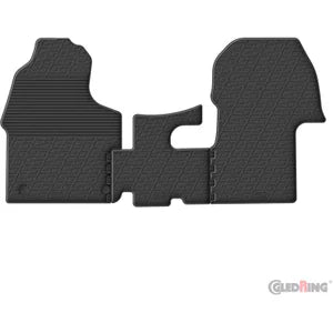 Tapetes de Borracha Mercedes Sprinter Cargo 5/2018- (G profile 3-pieces + Clips de encaixe)