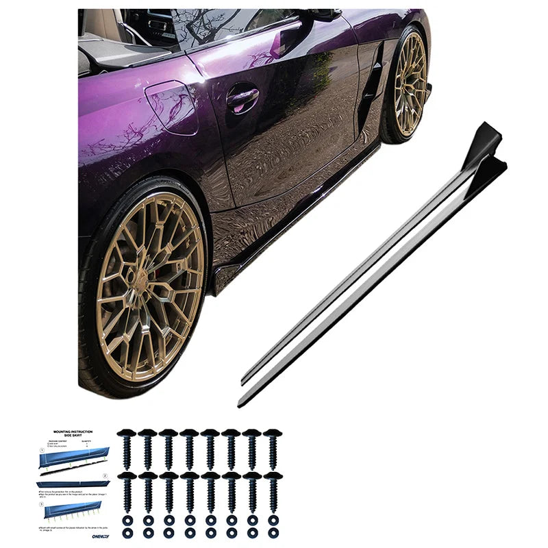 Saias Laterais BMW Z4 (G29) M-Pack/M40i 2018-2022 Facelift 2022- Gloss black