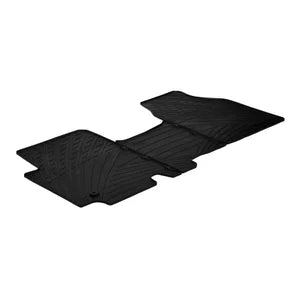 Tapetes de Borracha Renault Traffic / Opel Vivaro 2001-2014 (TK profile 3-pieces + Clips de encaixe)
