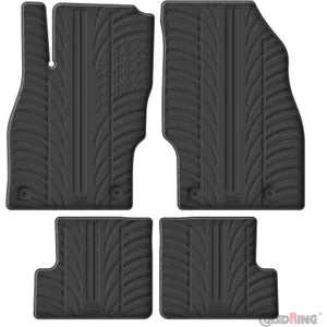 Tapetes de Borracha Opel Adam 2013- (T profile 4 Tapetes + Clips de encaixe)