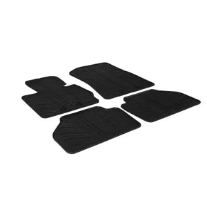 Tapetes de Borracha BMW X4 (F26) 2014-2018 (T profile 4 Tapetes + Clips de encaixe)
