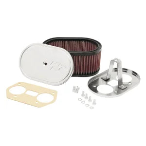 K&N Custom Racing Assembly Small Oval suitable for Weber 36/40/44 IDF/IDA Assembly height 85mm (56-1170)