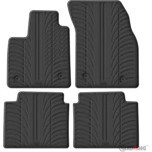 Tapetes de Borracha Ford Focus IV HB 5-portas & Estate 2018- (T profile 4 Tapetes + Clips de encaixe)