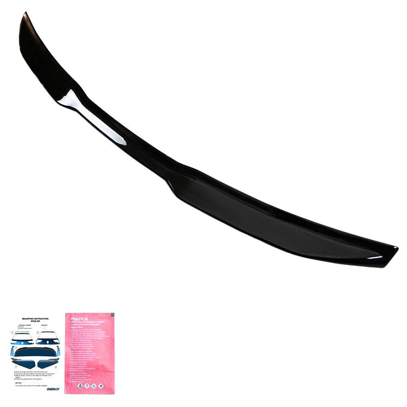 Spoiler Mala Audi A4 (B9) Sedan Facelift 2019-2024 - Gloss black