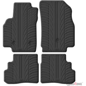 Tapetes de Borracha Opel Karl 8/2015- (T profile 4 Tapetes + Clips de encaixe)