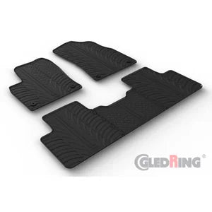 Tapetes de Borracha Geely StarRay 2022- (T profile 5 Tapetes + Clips de encaixe)