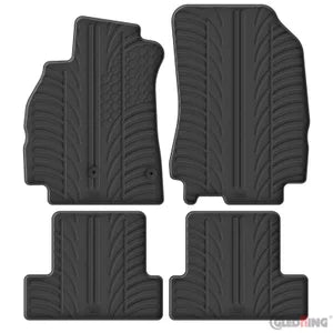 Tapetes de Borracha Renault Megane III HB 5-portas 2008-2015 (T profile 4 Tapetes)