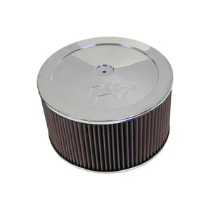 K&N Round Air Filter Assembly - 130mm flange 279mm diameter 178mm height (60-1220)