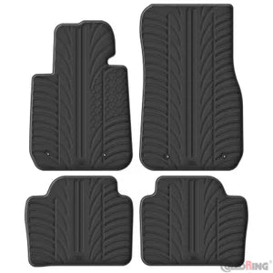 Tapetes de Borracha BMW 3 Series F30/F31 2012-2019 (T profile 4 Tapetes + Clips de encaixe)