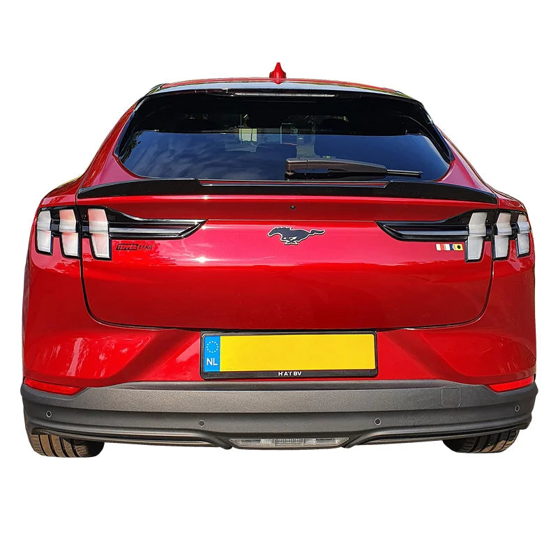 Spoiler Aileron Traseiro para Ford Mustang Mach-E 2020- 'M4' (Glossy Black ABS)