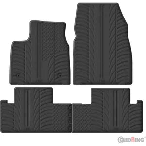 Tapetes de Borracha Renault Megane E-Tech 2022- (T profile 4 Tapetes + Clips de encaixe)