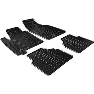 Tapetes de Borracha Opel Meriva 2003- (T profile 4 Tapetes + Clips de encaixe)