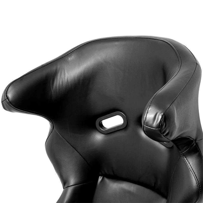 Backet Sport 'FS' - Pele sintética preta