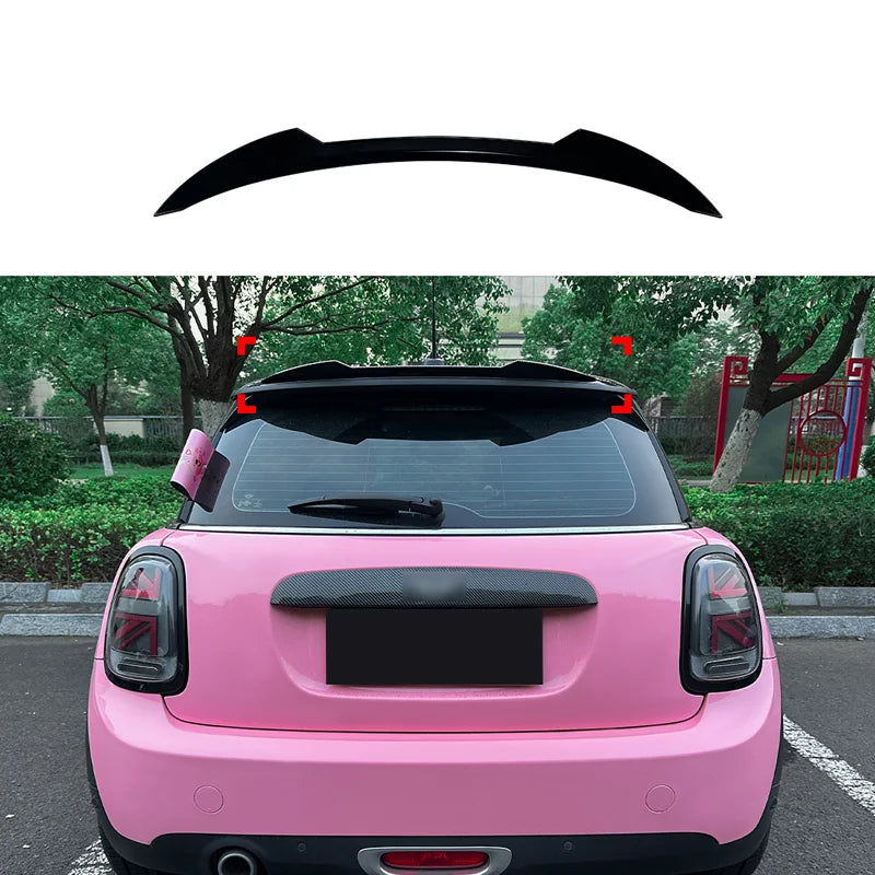 Spoiler Aileron Mini one Cooper S F55 F56 2013-2024 Excl. JCW/GP (ABS Glossy Black) (Cópia)