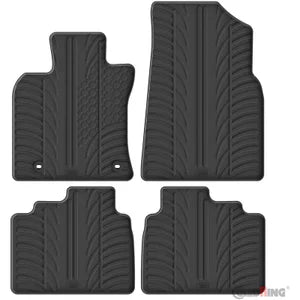 Tapetes de Borracha Toyota Camry (XV7) 2018- (T profile 4 Tapetes + Clips de encaixe)