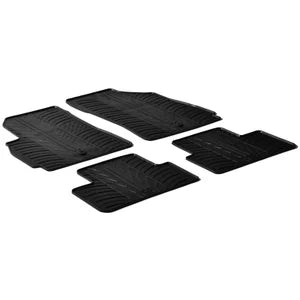 Tapetes de Borracha Chevrolet Orlando 2010- (T profile 4 Tapetes + Clips de encaixe)