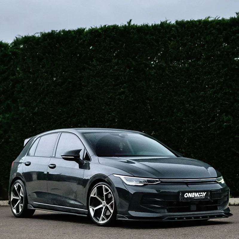 Difusor Frontal VW Golf VIII HB/Variant 2020-2024 excl. GTi/GTD/GTE/R/R-Line 'Version 2' - Gloss black (Cópia)