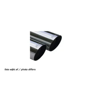 Panela InoXcar Volkswagen Polo 6R GTi 1.4 16v TSi (180HP) 2010- 2x80mm X-Race (Ø55mm)