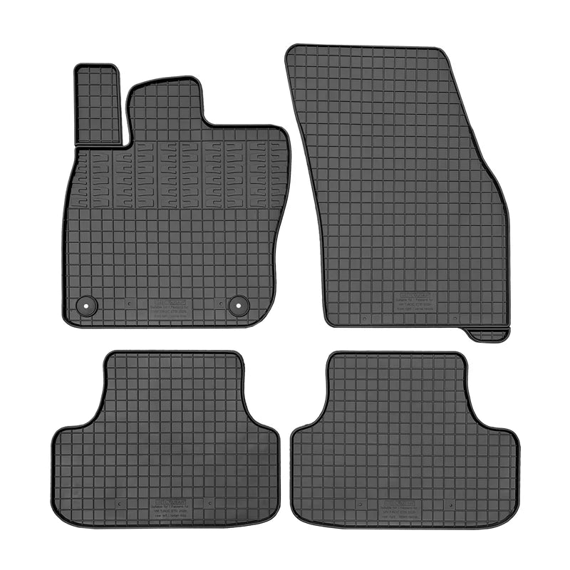 Tapetes de Borracha Volkswagen T-Roc II eTSi 2025- (4 Tapetes + clips de encaixe)