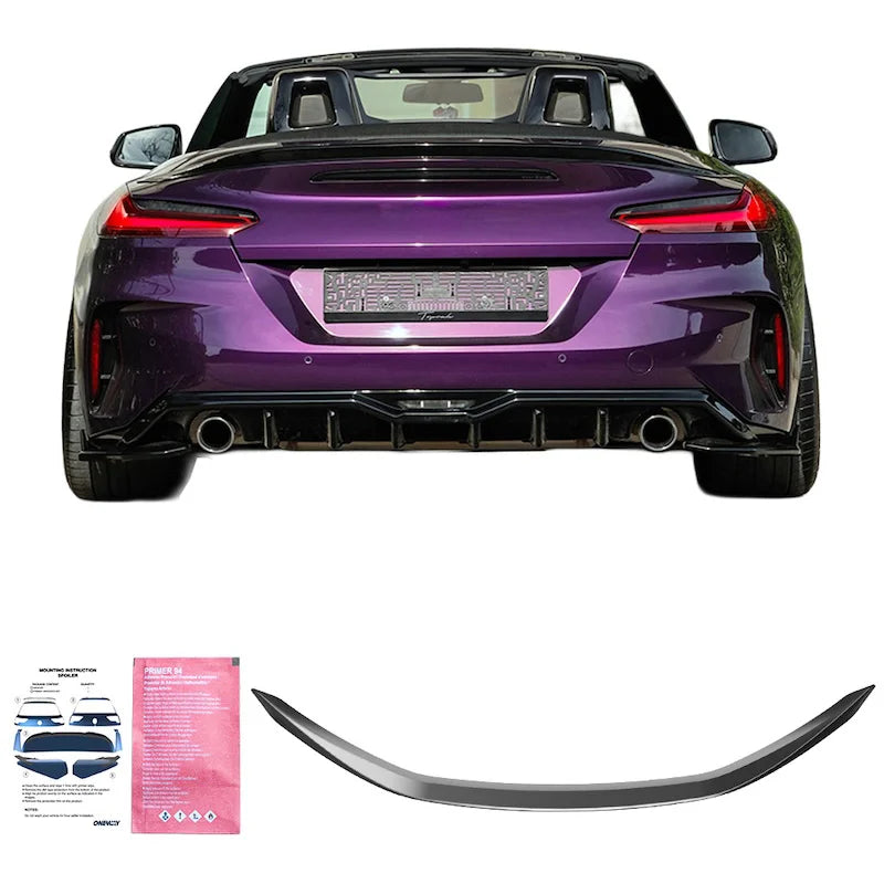 Spoiler BMW Z4 (G29) M-Pack/M40i 2018-2022 Facelift 2022- Gloss black