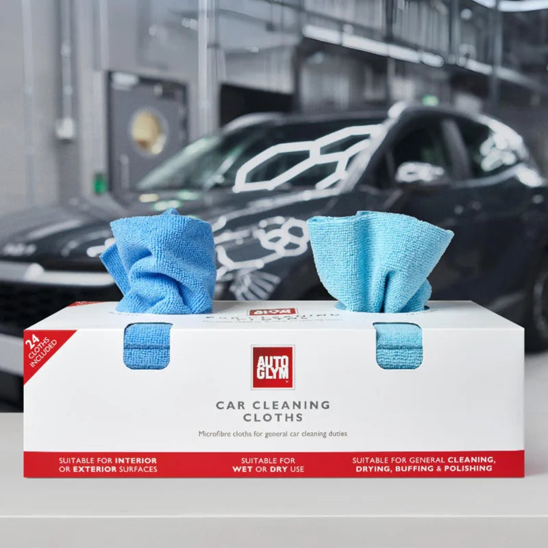 Autoglym Car Cleaning Cloths 24 Pack Panos de limpeza