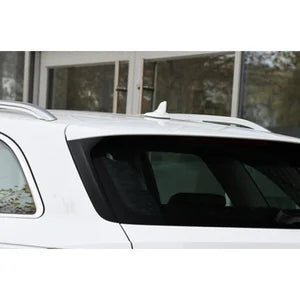 Conjunto spoilers laterais vidro traseiro para Audi A6 (C7) Avant/Allroad 2011-2018 excl. S-Line (ABS Glossy Black)