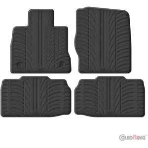 Tapetes de Borracha Ford Explorer VI PHEV 2019- (T profile 4 Tapetes + Clips de encaixe)