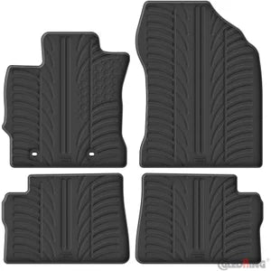 Tapetes de Borracha Toyota Auris HB/Touring Sport/Hybrid 2012- (T profile 4 Tapetes + Clips de encaixe)