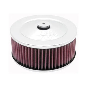 K&N Round Air Filter Assembly - 130mm flange 178mm diameter 100mm height (60-1330)