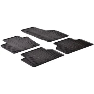 Tapetes de Borracha Audi Q3 2011-2018 (T profile 4 Tapetes + Clips de encaixe)