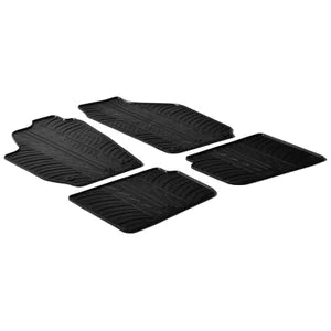 Tapetes de Borracha Skoda Roomster 2007- (T profile 4 Tapetes + Clips de encaixe)