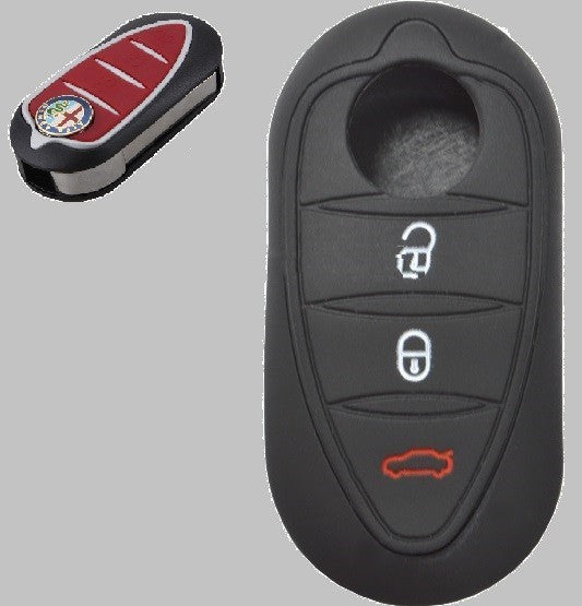 Alfa Romeo Capa Silicone para Comando 3 botões Mito Giulietta 159 GT