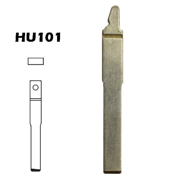HU101 key replacement blade