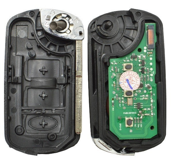 Comando chave HU101 3 botões  Land-Rover