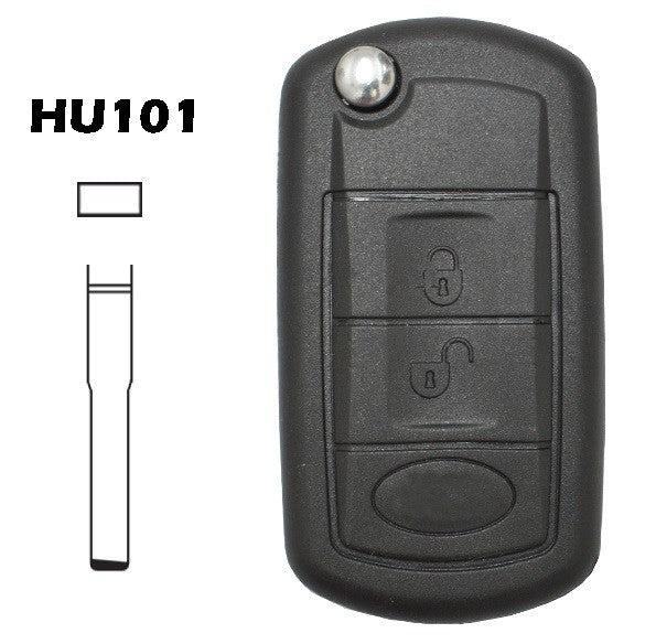 Comando chave HU101 3 botões  Land-Rover
