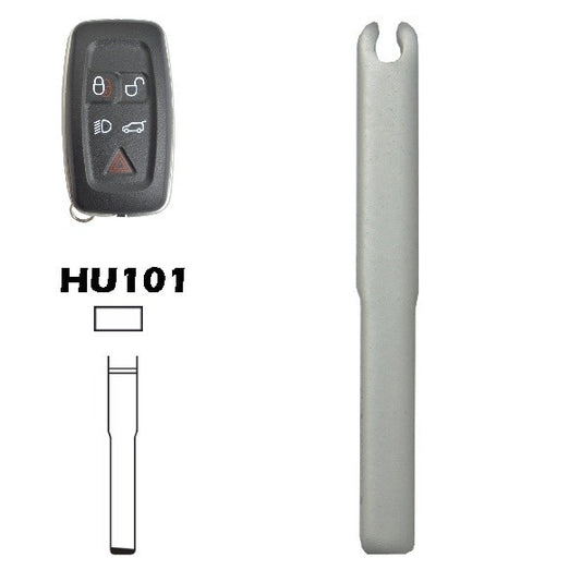 SmartKey emergency key blade HU101