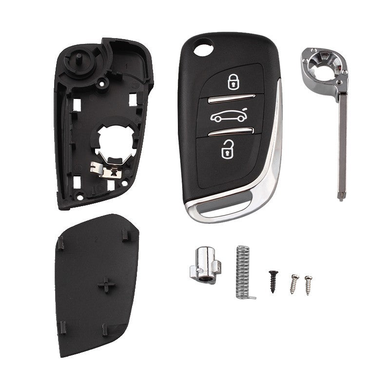 Citroen e DS Carcaça de chave comando 3 botões