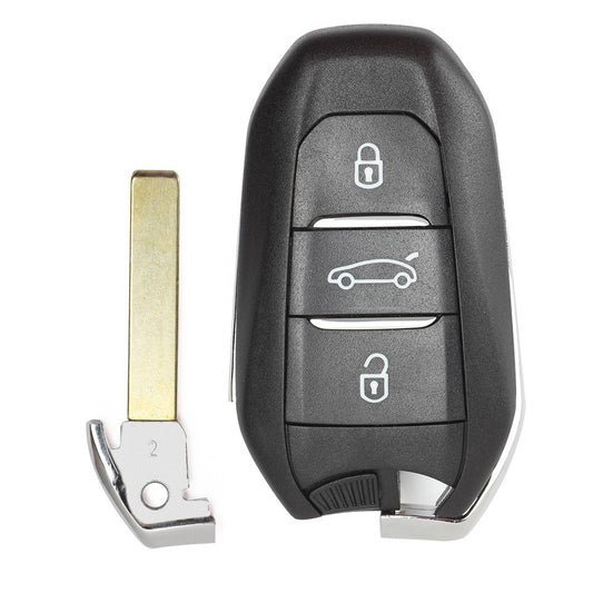 Emergency Key and SmartKey Housing Citroen Peugeot