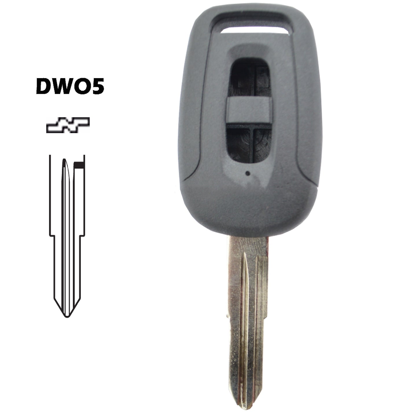 Caixa comando 2 botões chave DWO5 Chevrolet Opel Daewoo