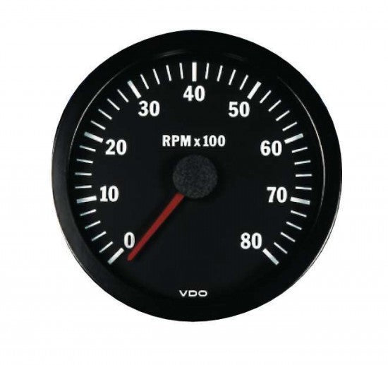 VDO Pressure Gauge Counts RPM 52mm
