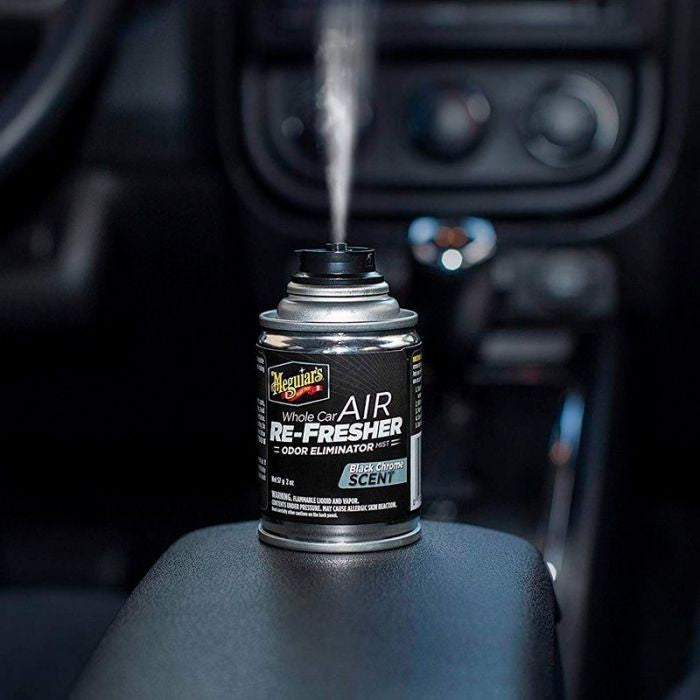 Meguiars Elimina Odores Air Refreshener - Black Chrome