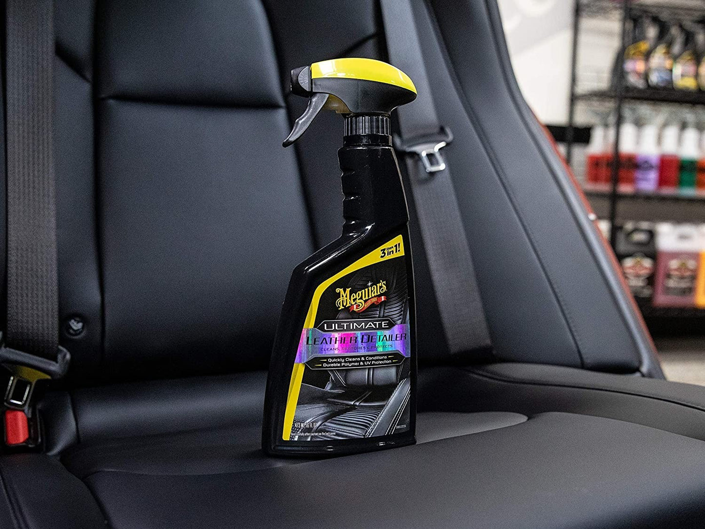 Meguiars Tratamento Peles Ultimate Leather Detailer Spray 473ml