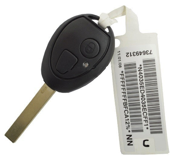 HU92R 2-button key fob Rover MG 315Mhz