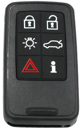 Volvo 6-button Keyless Remote Housing
