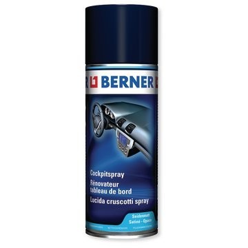 Berner Limpeza de Interiores Silicone 400ml Spray