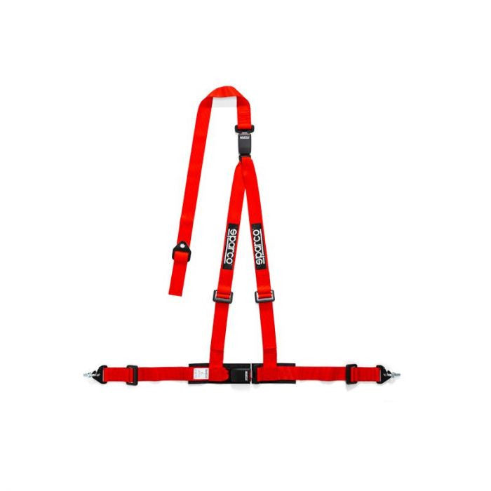Sparco 3-point Red Approved Belt