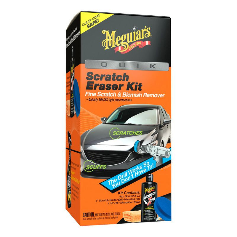 Meguiar’s Kit removedor de riscos 3 em 1 rápido