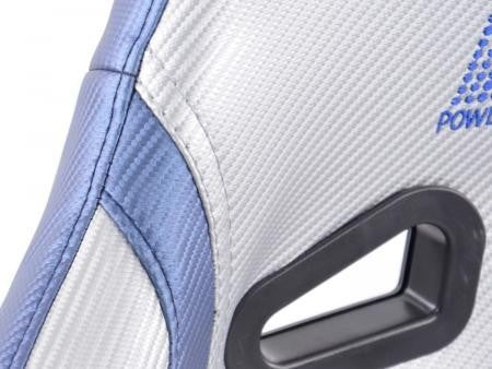 Conjunto 2 Backets SpaceLook Carbon Cinza / Azul